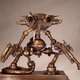 Illustration for article titled The Awesome Power of Vincent Villafrancas Robot Sculptures